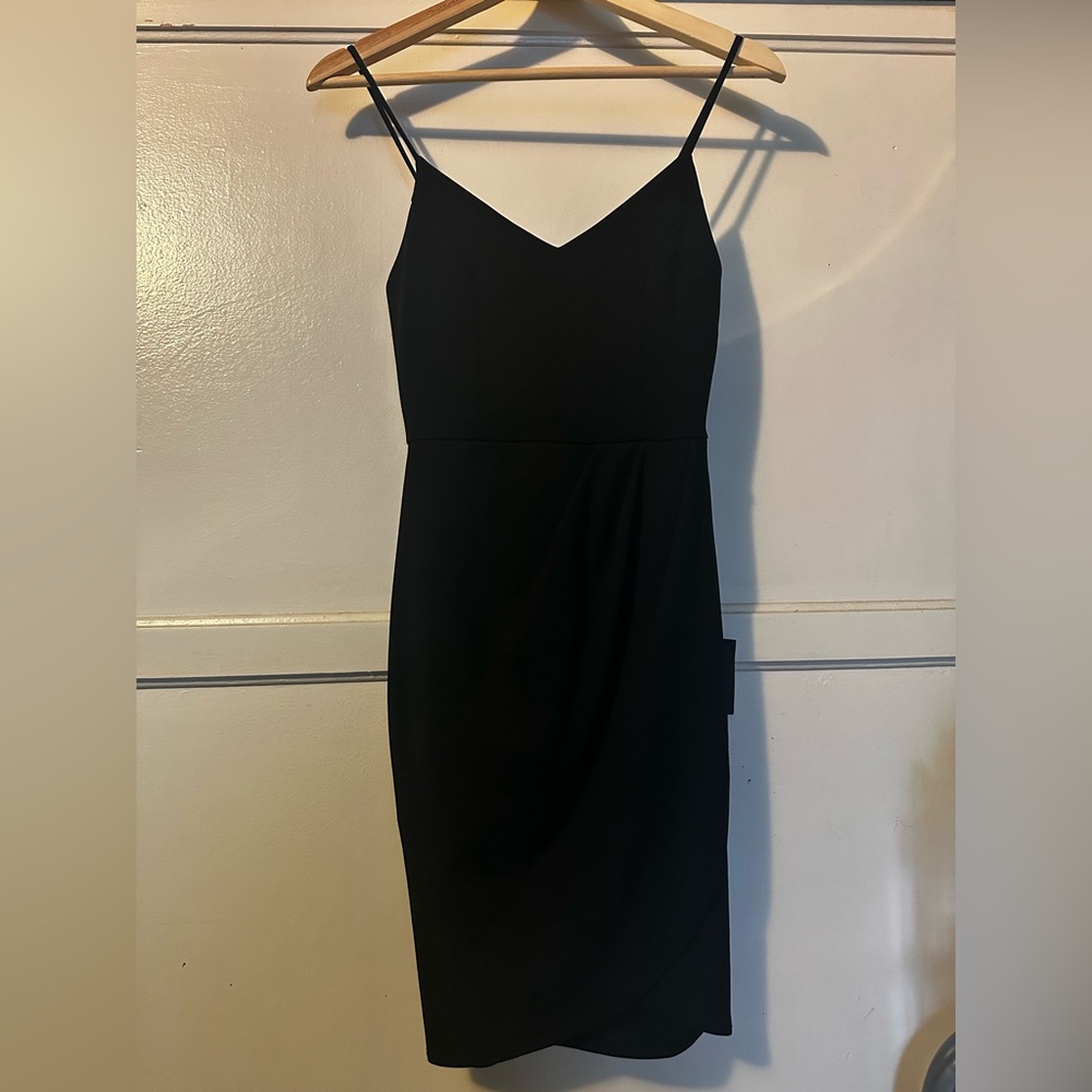 (NWT) Lulus Forever Your Girl Black Bodycon Dress, Women’s XS